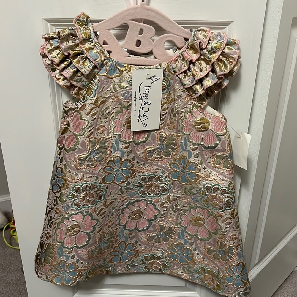 Pippa and Julie Toddler Dress 3T